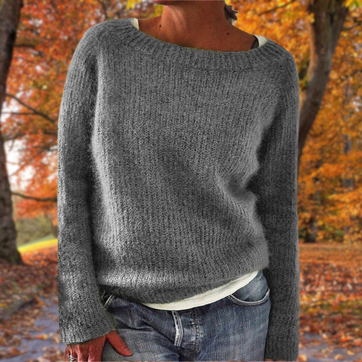 LIETTA | Elegancki klasyczny sweter