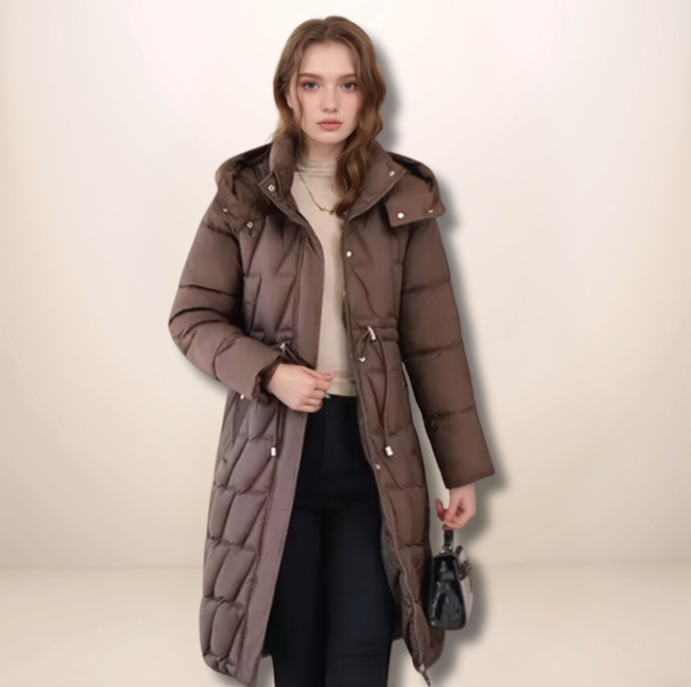 Isabella Long Quilted Jacket