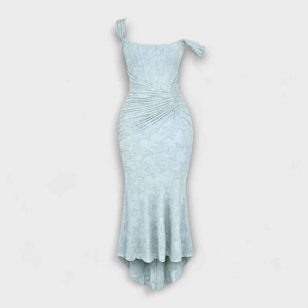 Renske – Long Dress with Elegant and Refined Corset