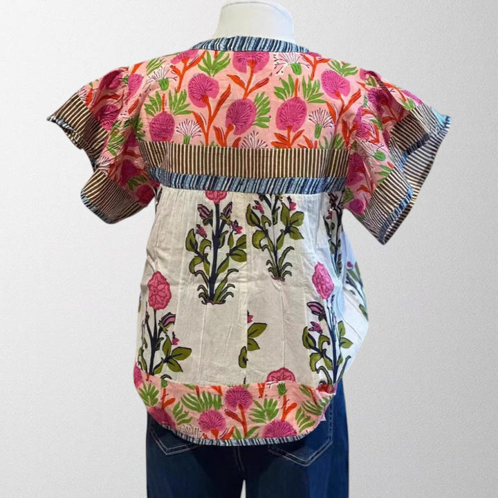 Olivia – Embroidered Boho Blouse