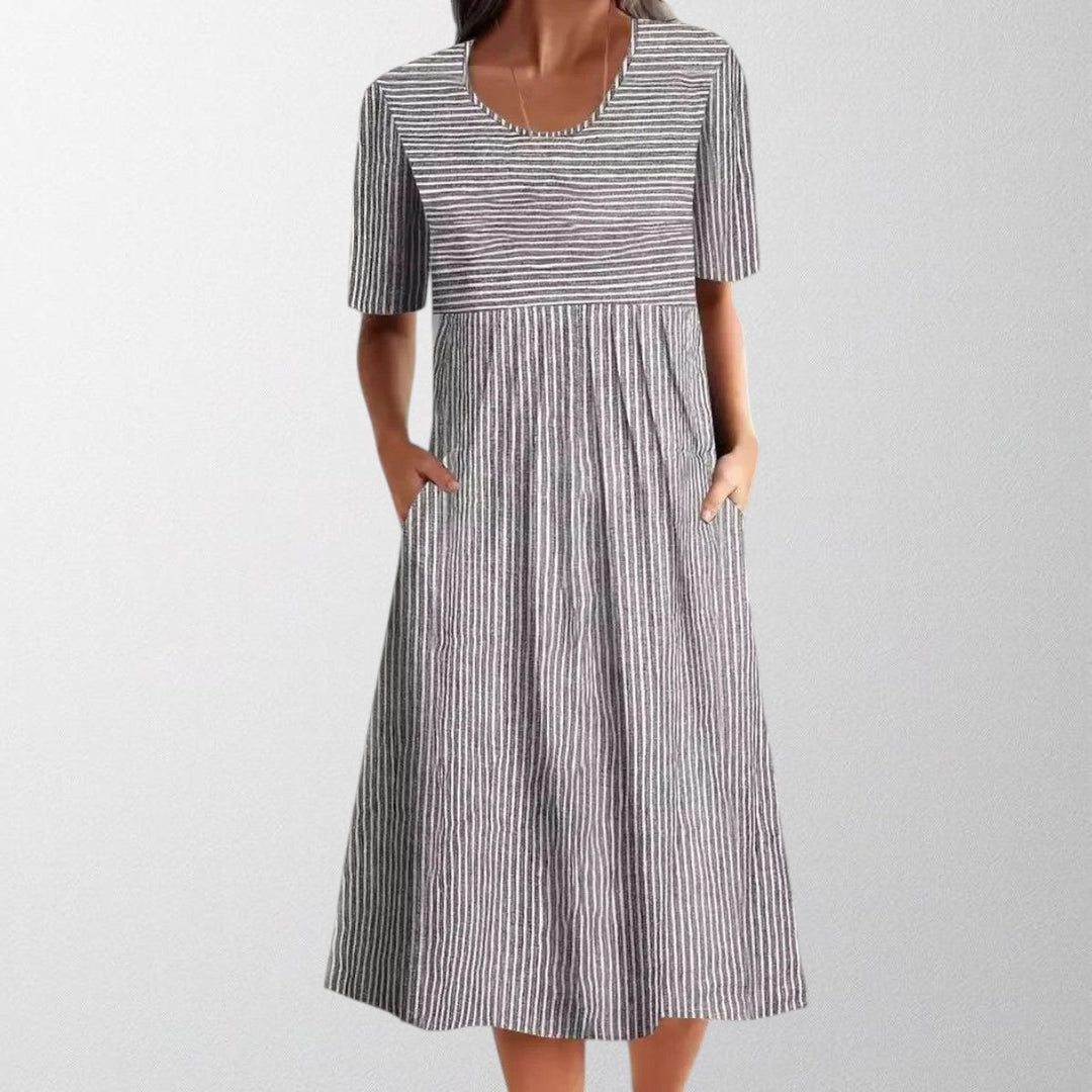 Amelia - Casual Striped Summer Dress
