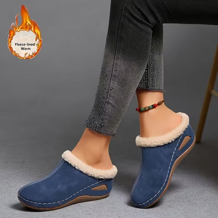 Evelyn - Cozy Slip-On Loafers with Fleece Lining