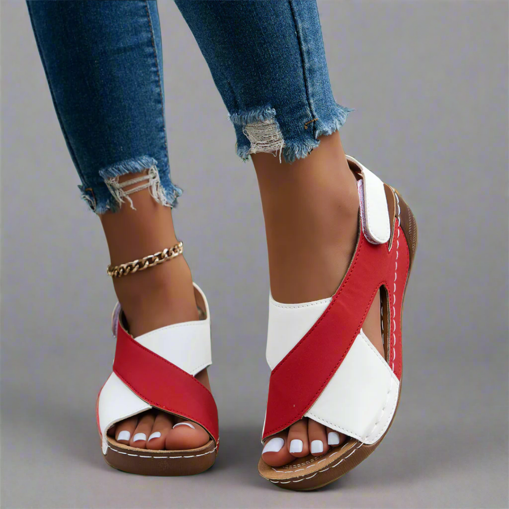 Solveig | Ultra-flat, Comfortable Orthopaedic Sandals