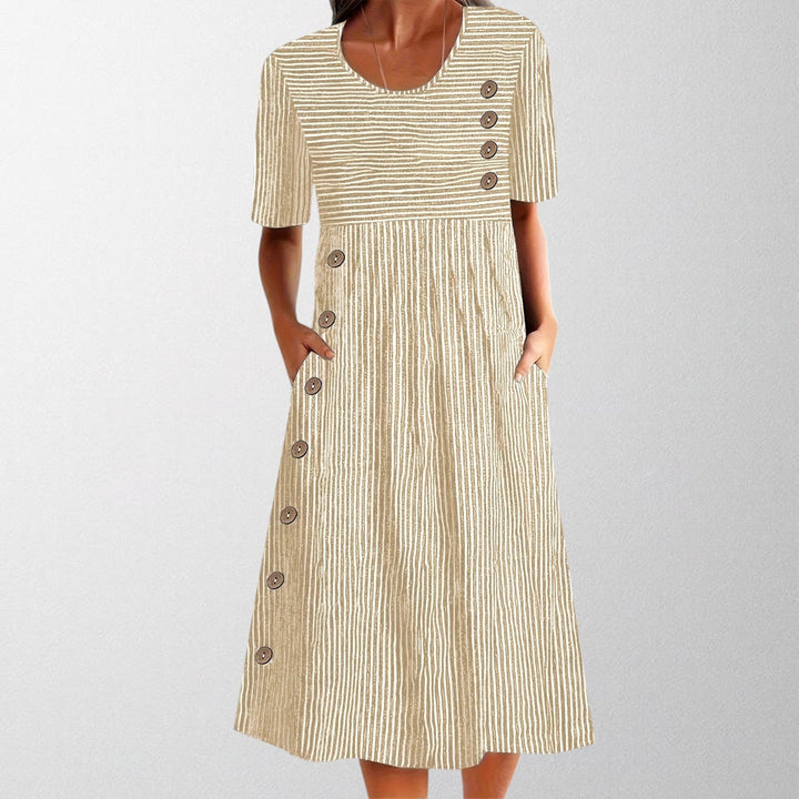 Joana - Striped Summer Dress
