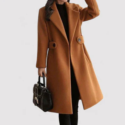 Clara – Wool Coat with Belt