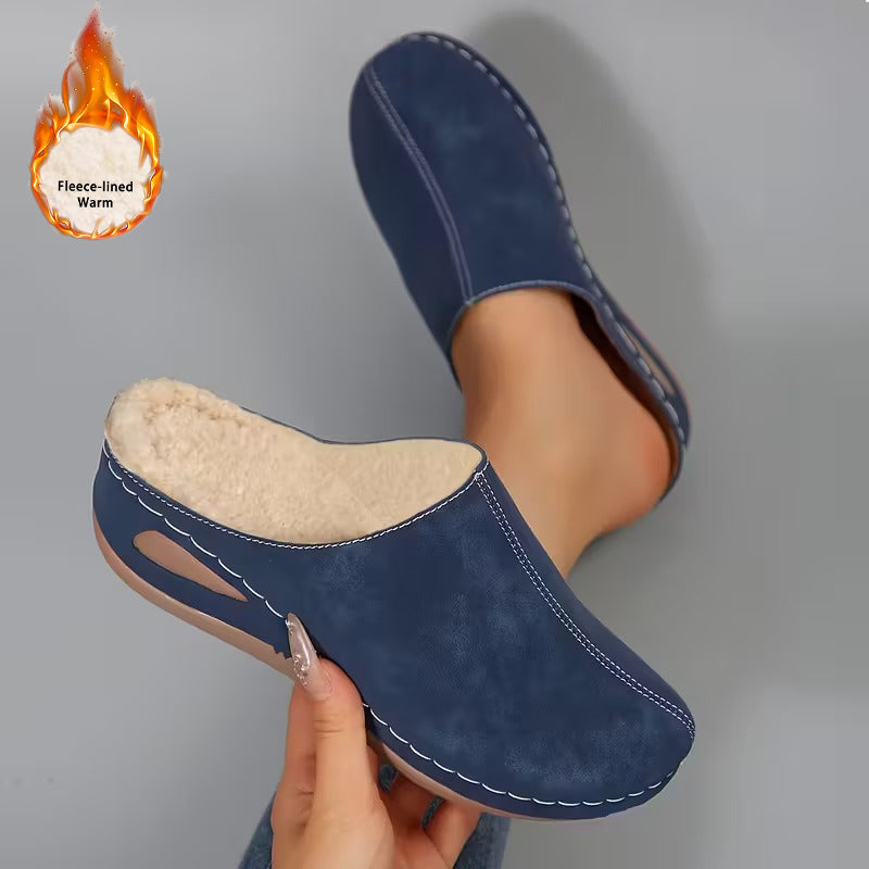 Evelyn - Cozy Slip-On Loafers with Fleece Lining