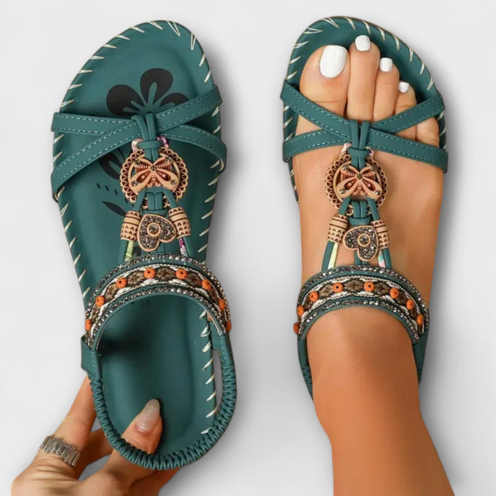 Claudia – Orthopedic Ibiza-Inspired Sandals