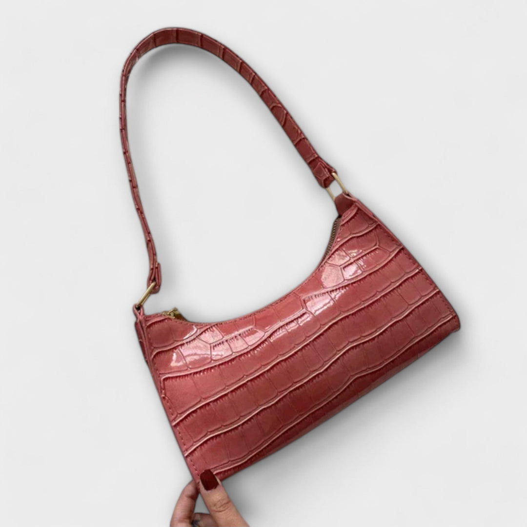 Olívia - Shiny Leather Bag