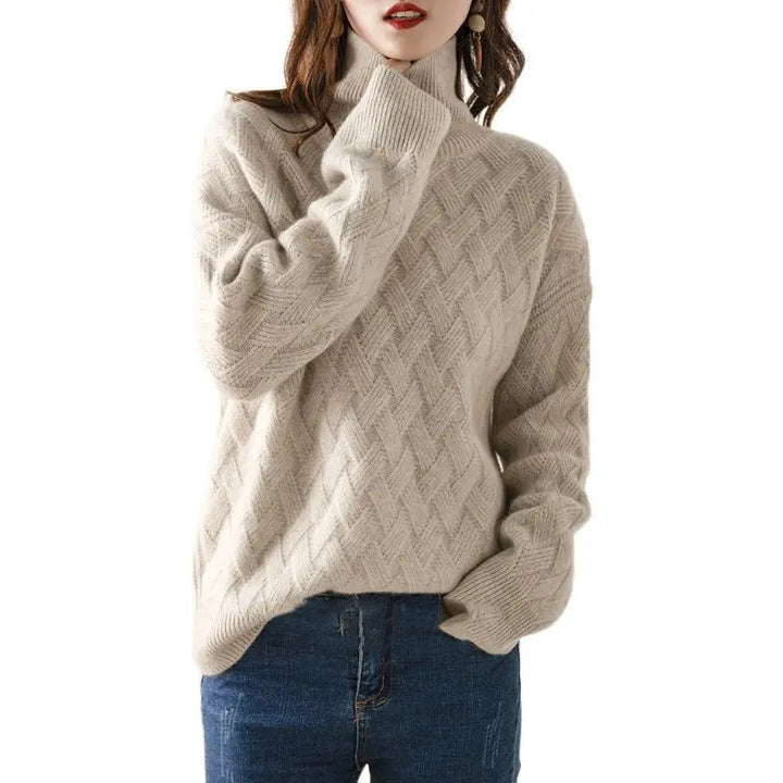 Feliciana | High Neck Knit Jumper