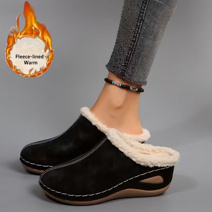 Evelyn - Cozy Slip-On Loafers with Fleece Lining