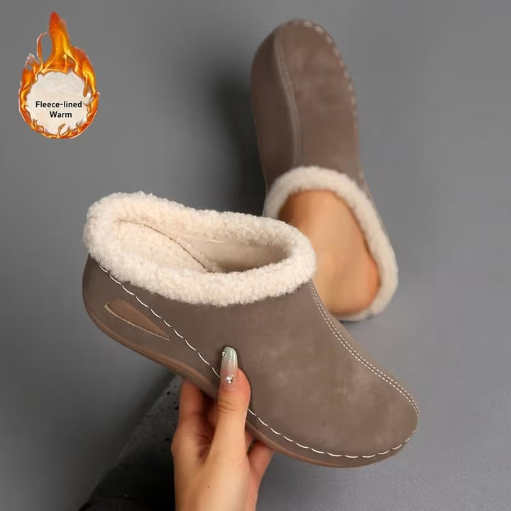 Evelyn - Cozy Slip-On Loafers with Fleece Lining