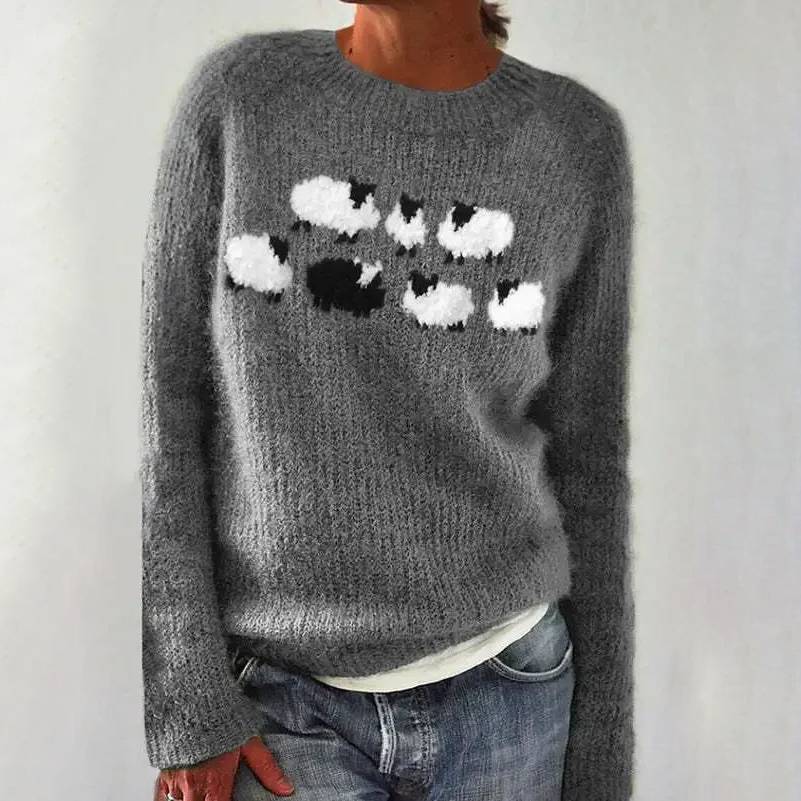 Poppy™ - Cozy Retro Sweater